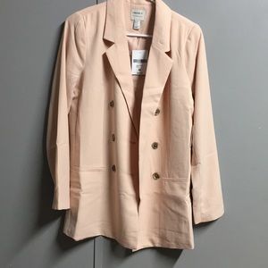 Peach jacket never worn